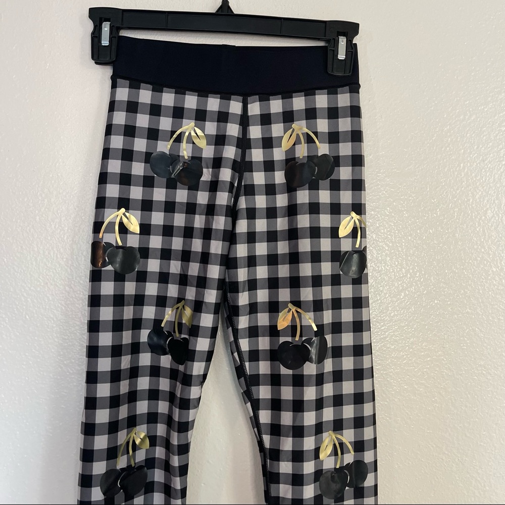 Ultracor Gingham Cherry Leggings Size XS - Picture 5 of 9